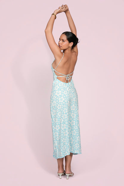 Leia dress blue