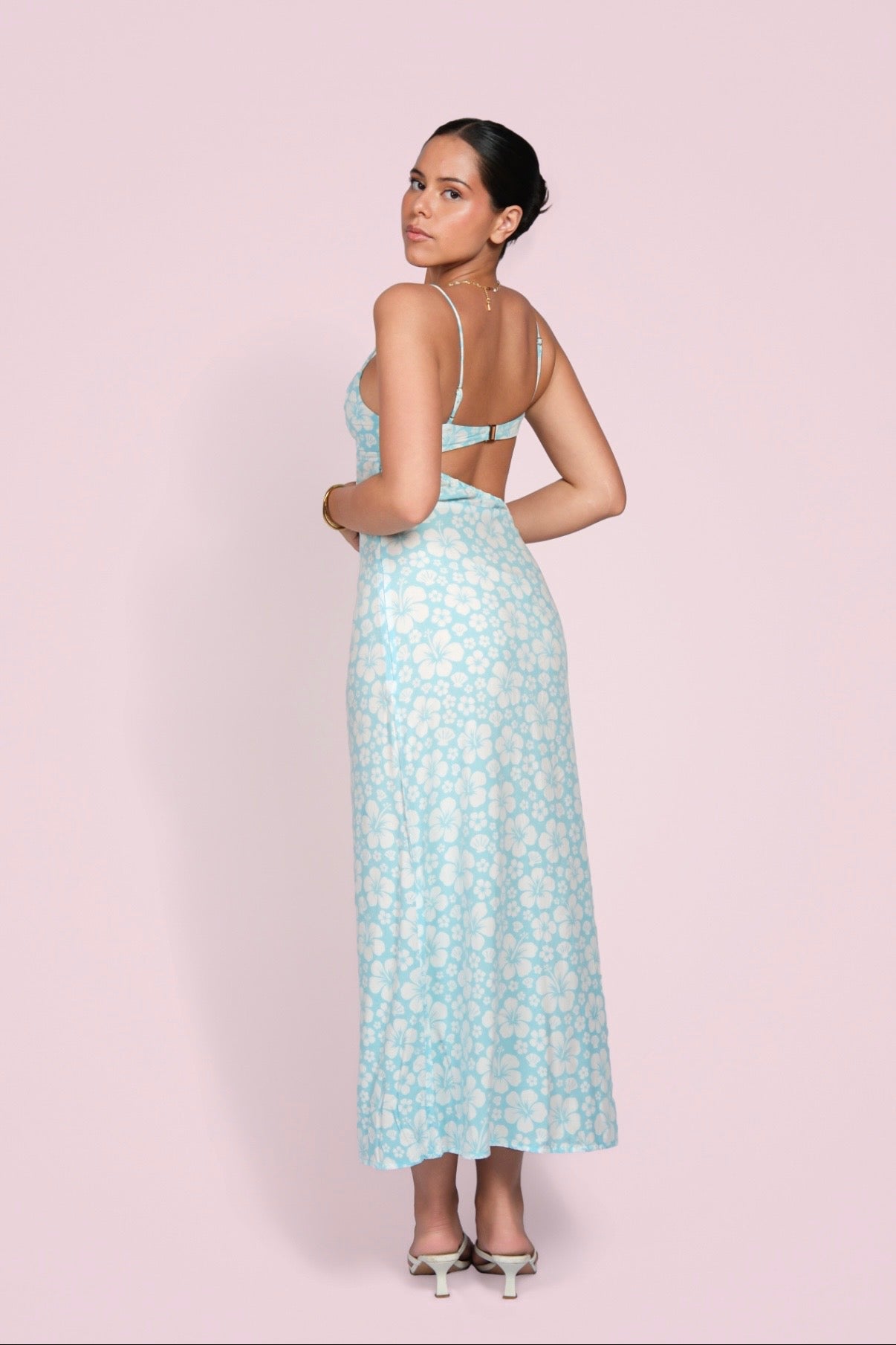 Valentina dress blue