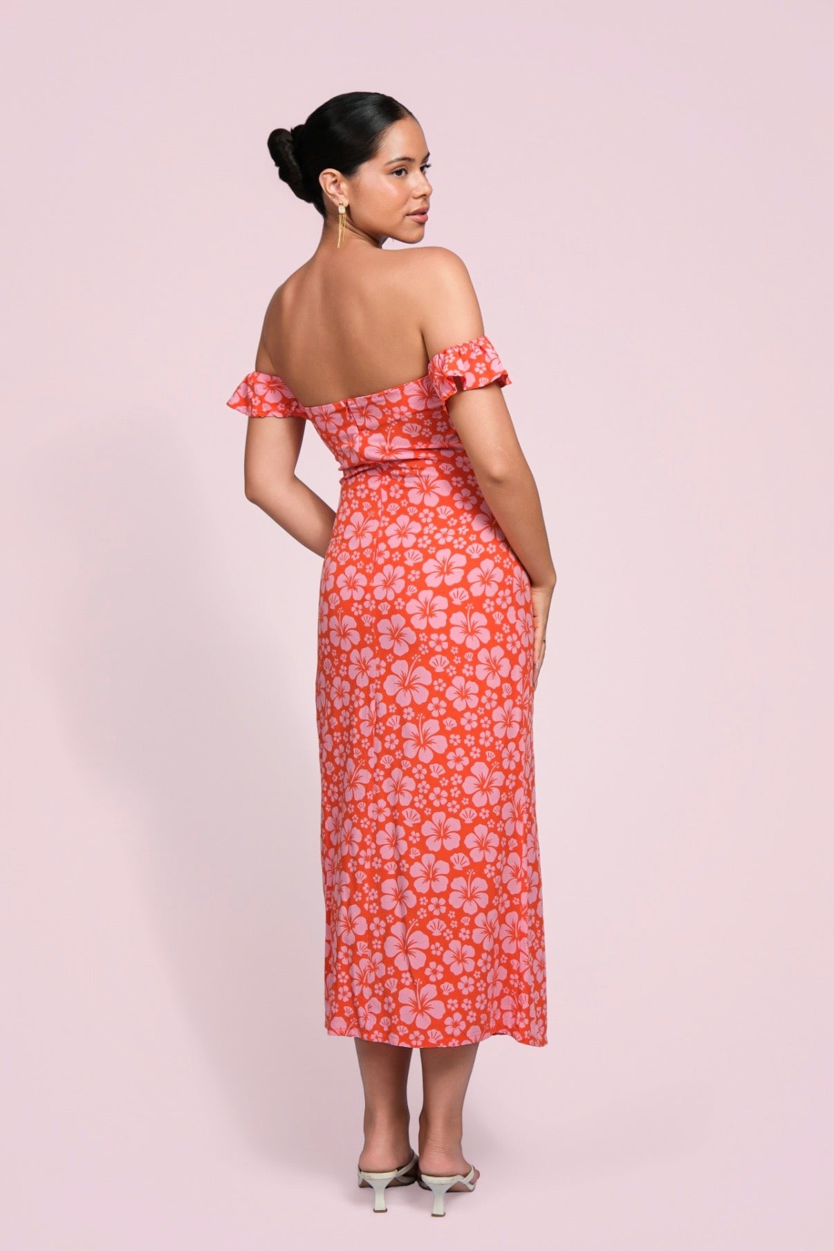 Miller dress corail