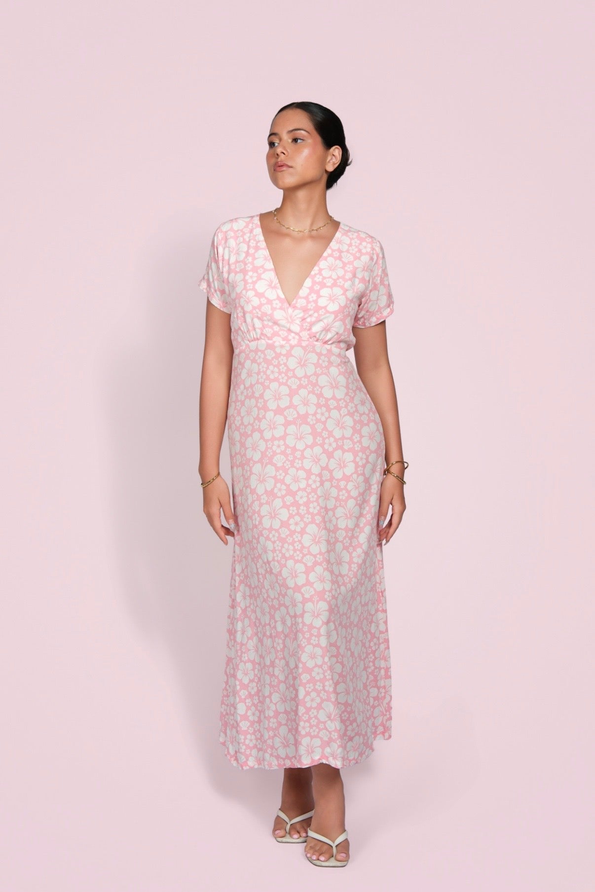 Oona dress pink