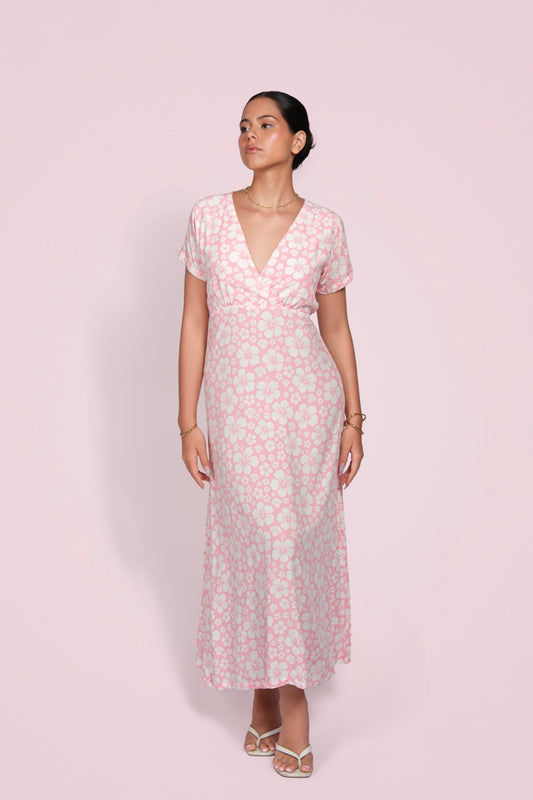 Oona dress pink