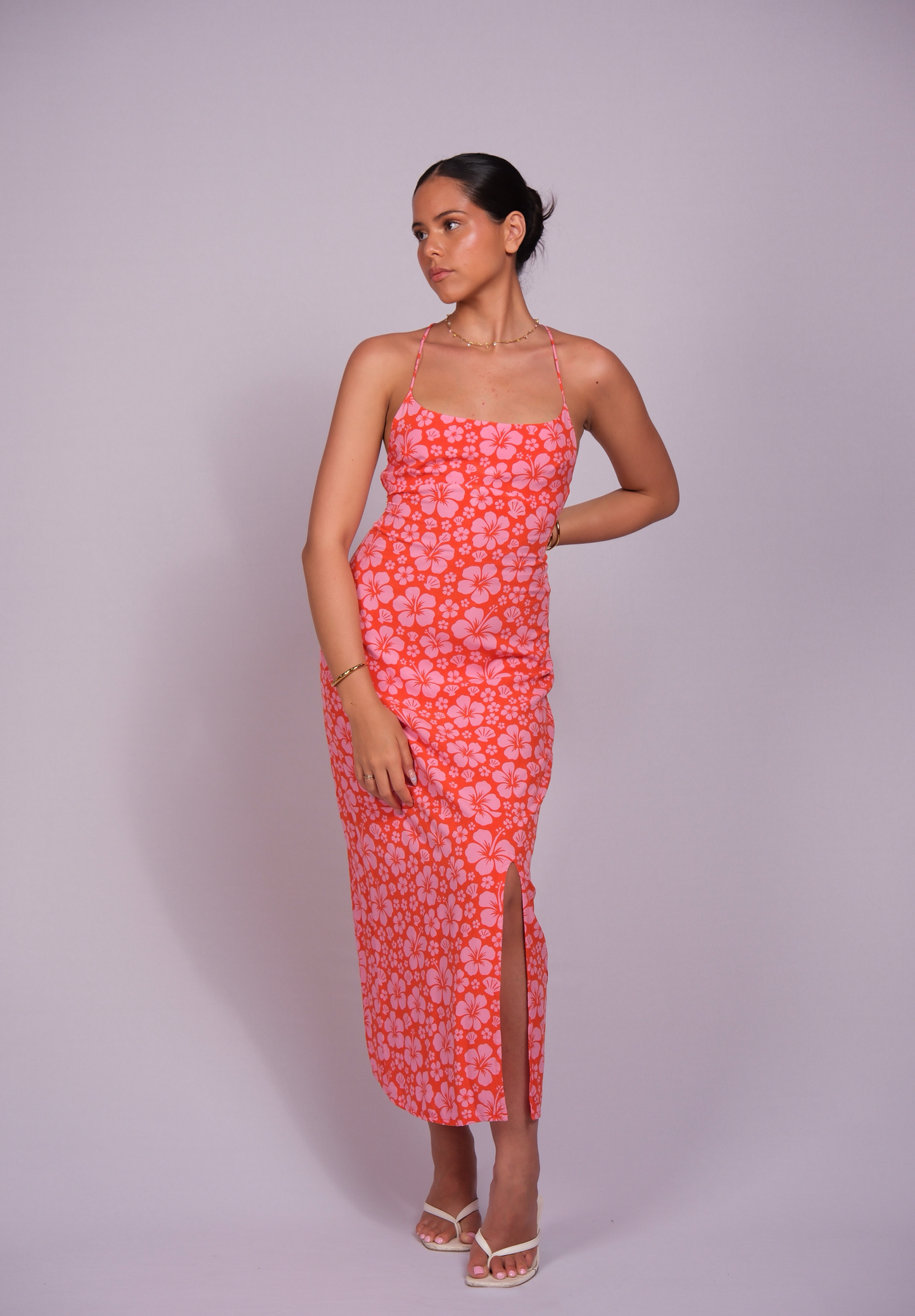 Leia dress corail