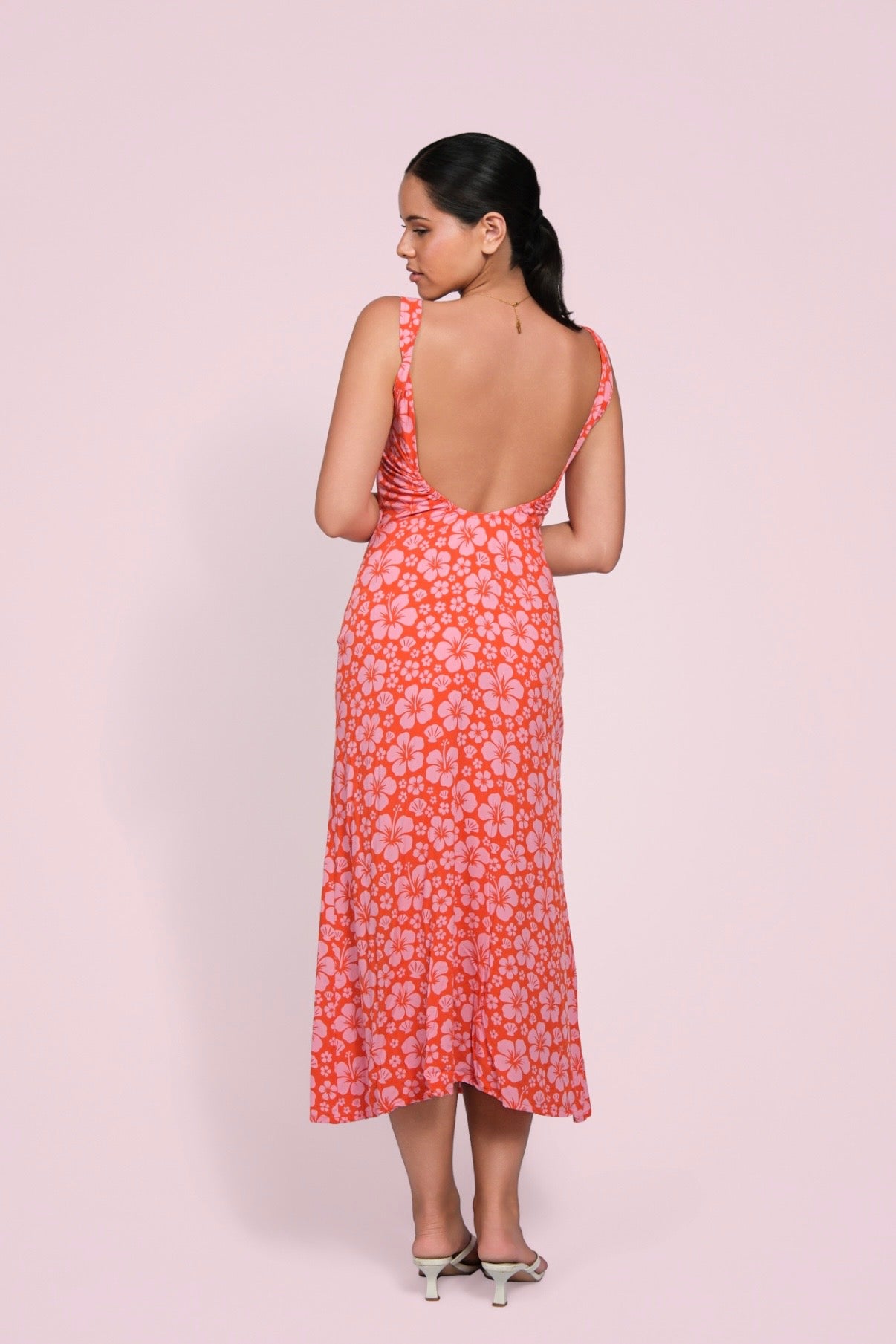 Ariana dress corail