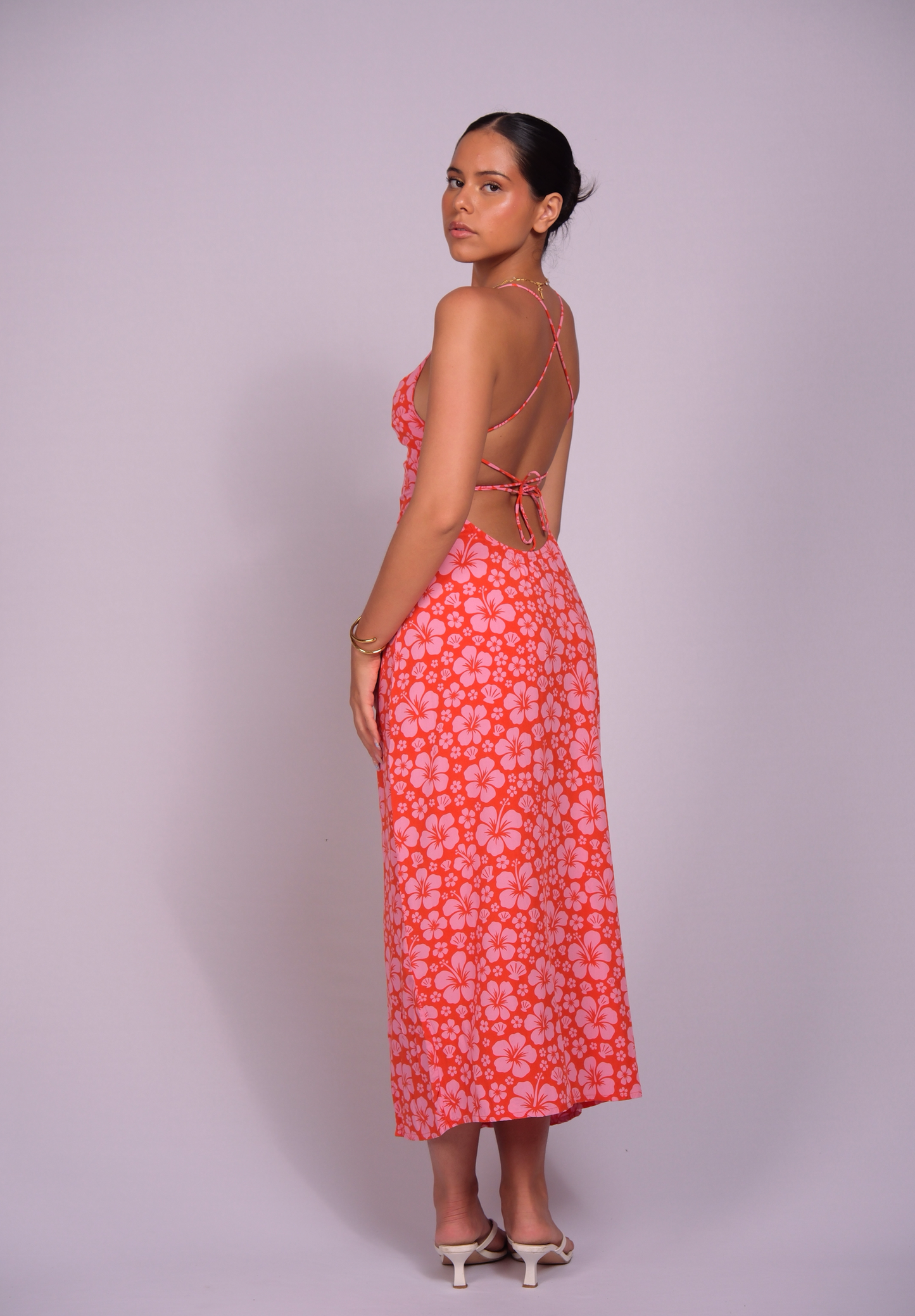 Leia dress corail