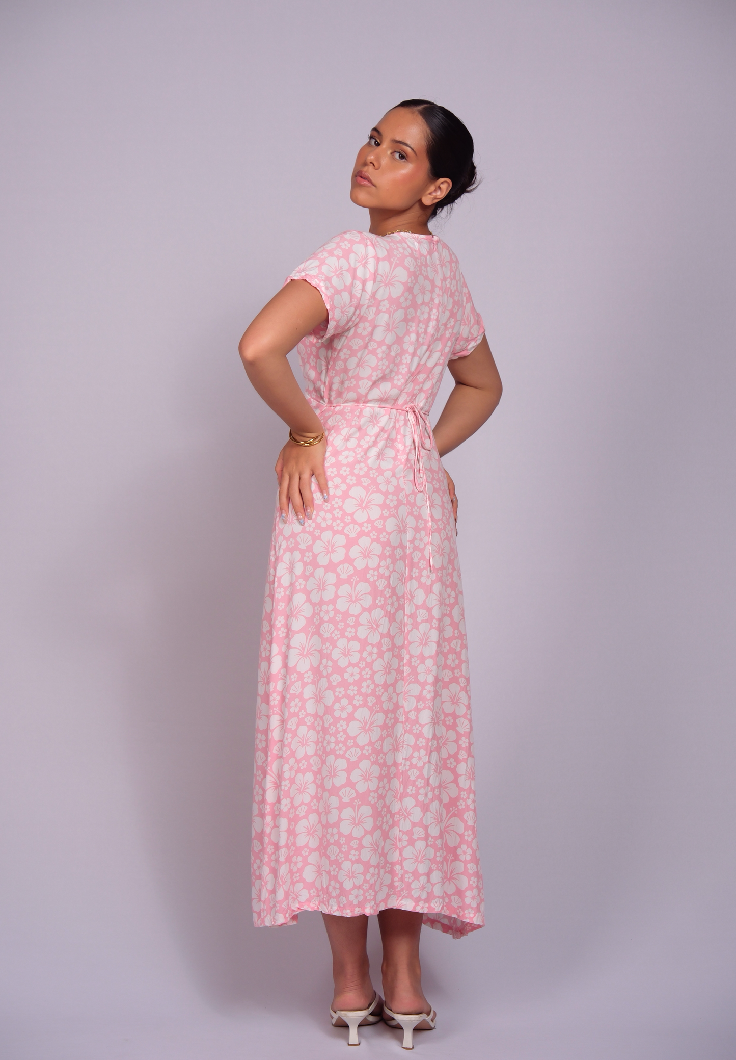 Oona dress pink
