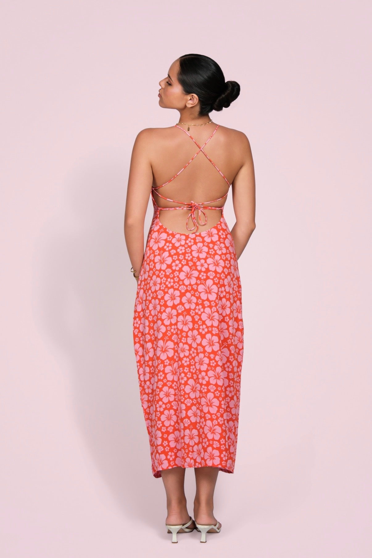 Leia dress corail