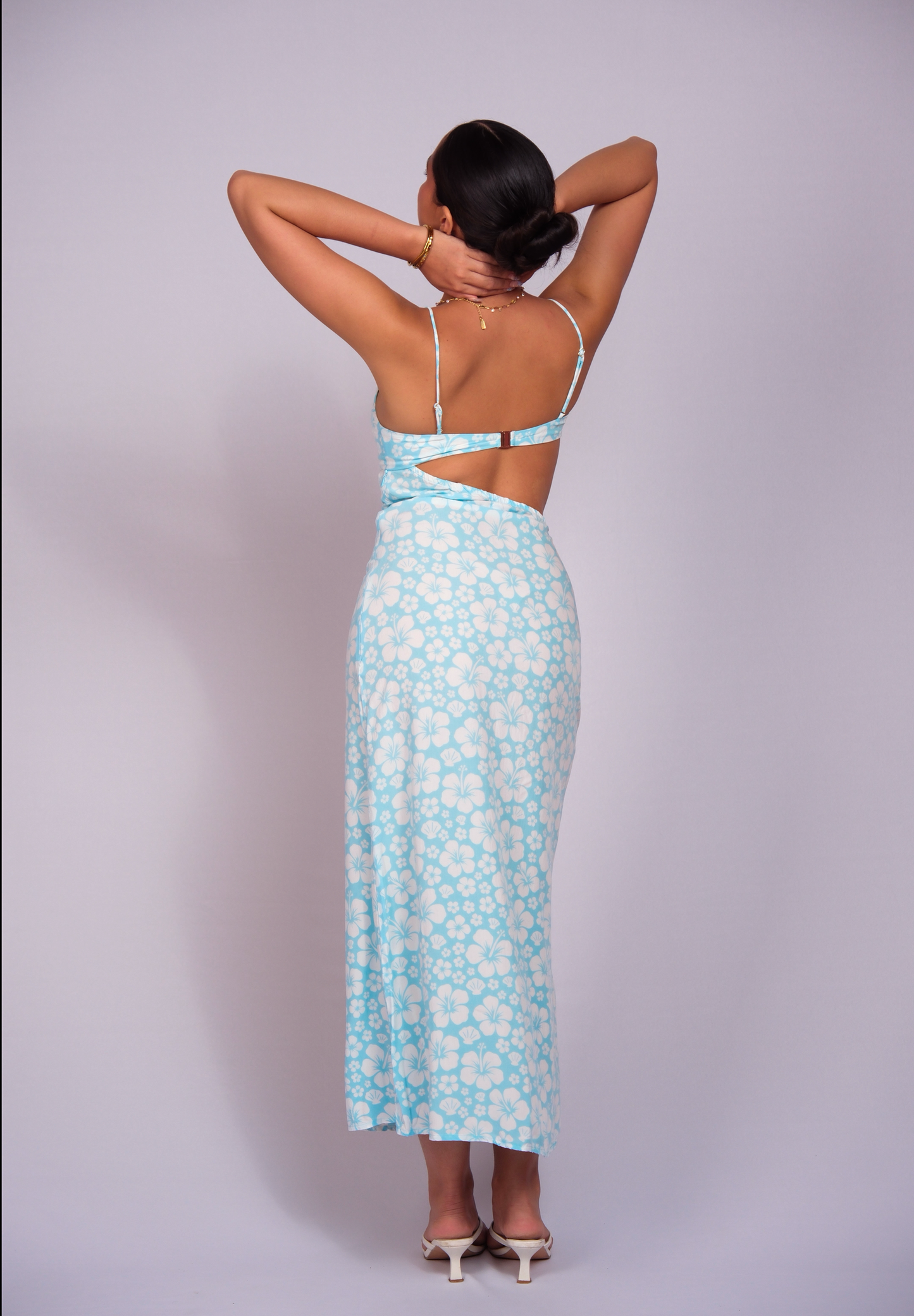 Valentina dress blue