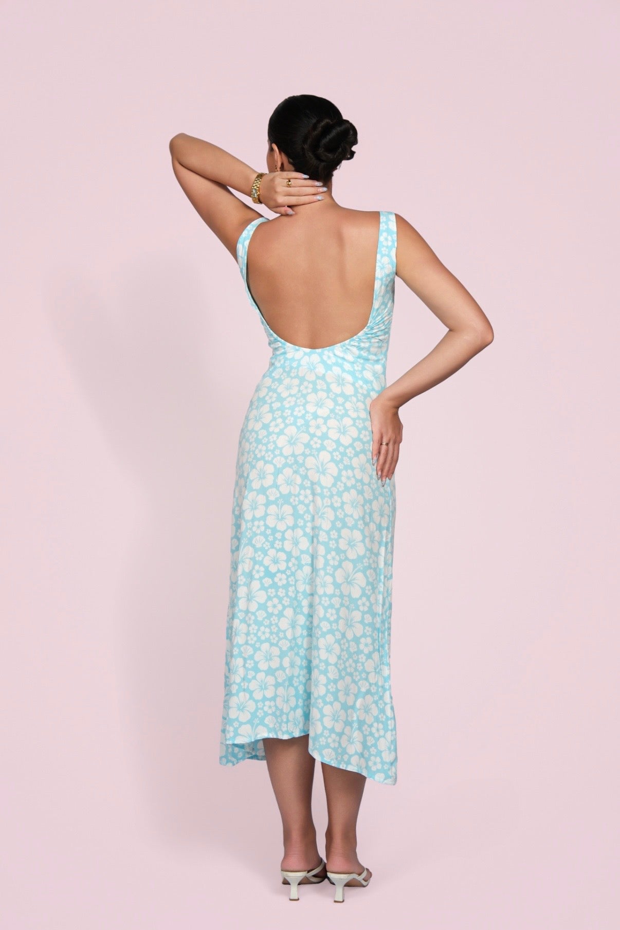 Ariana dress blue