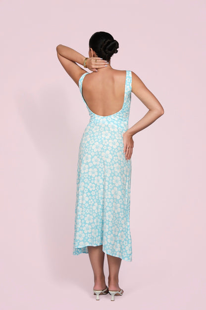Ariana dress blue